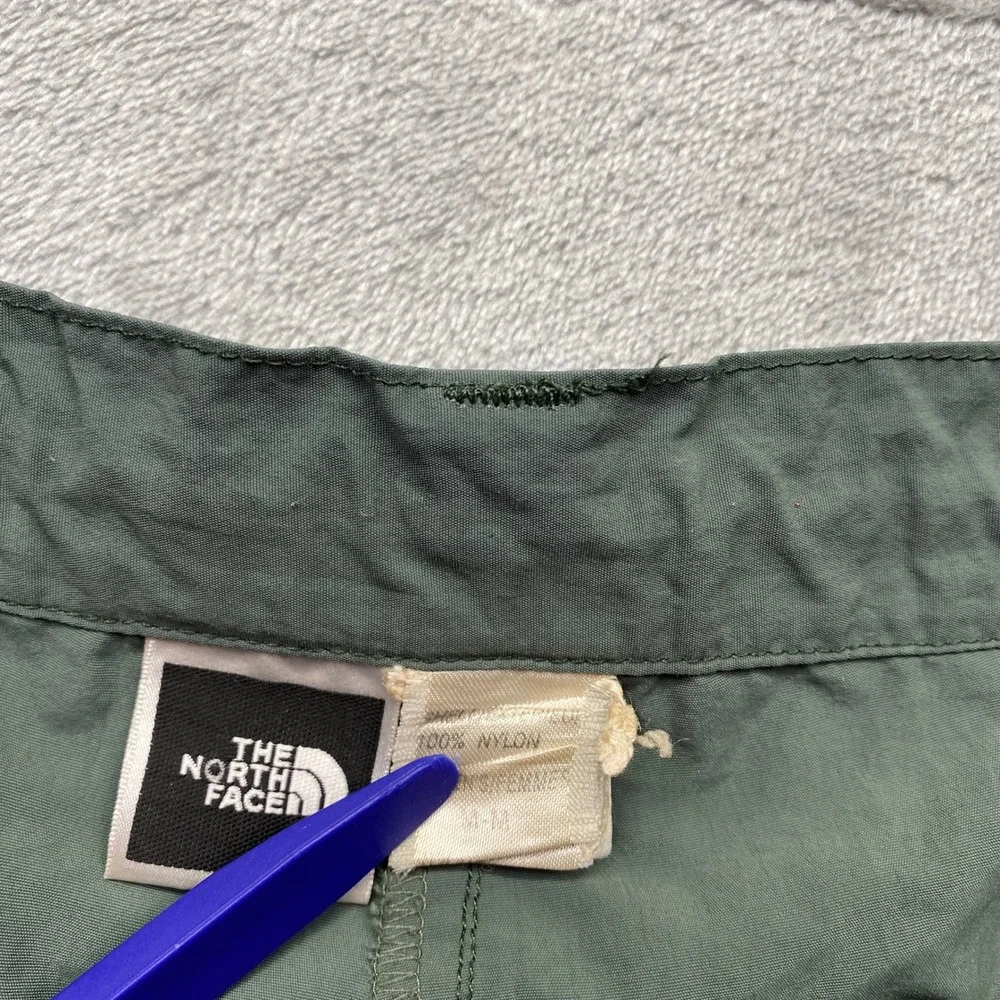 The North Face Mens Sage Green Cargo Hiking Pants‎ Drawstring Sz M 399TKS